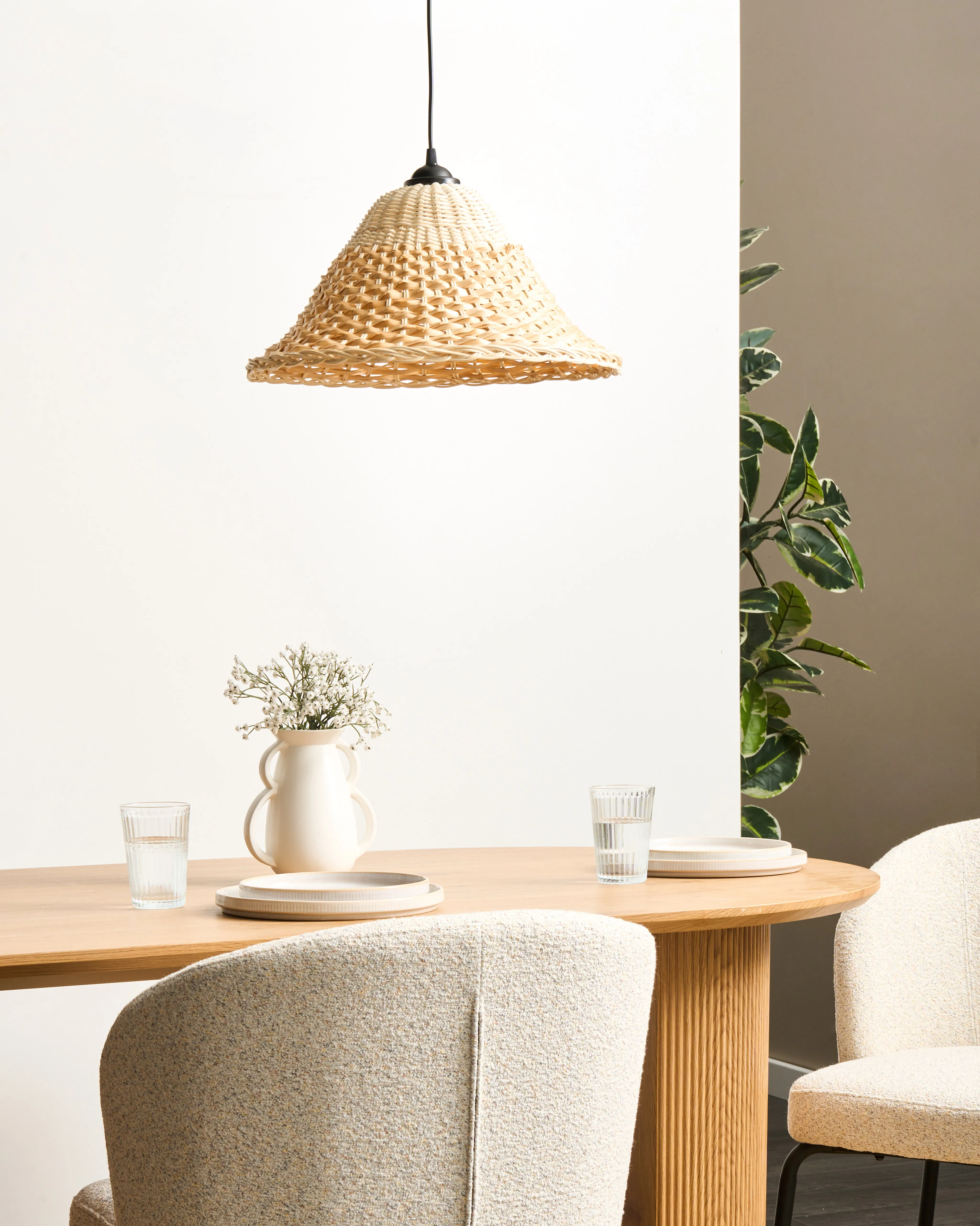 Hanglamp GUAMANI Bamboehout Natuurlijk