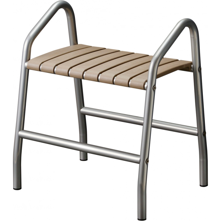 Banc de douche avec 2 poignées