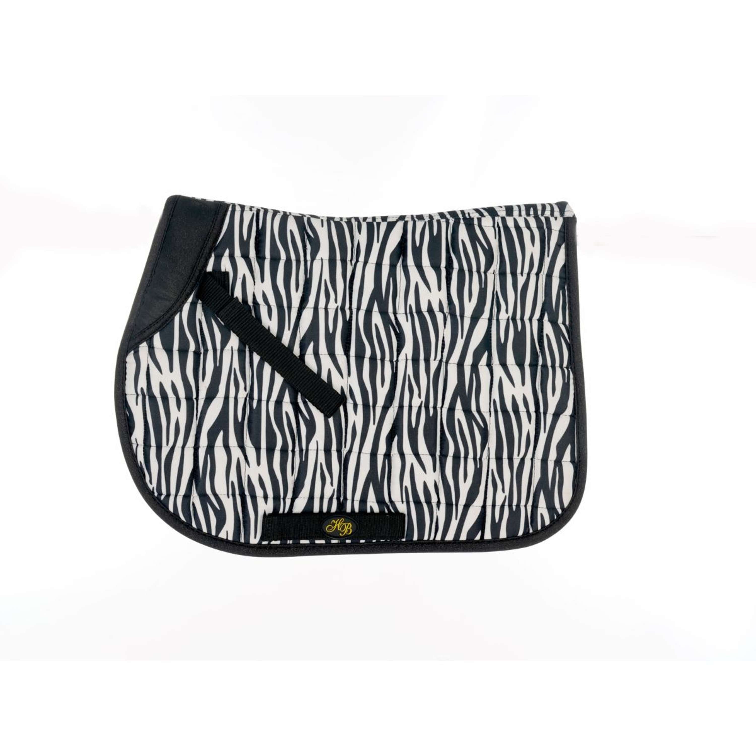 HB Zadeldekje Zebra Veelzijdigheid Zwart/Wit