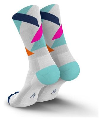 Chaussettes Incylence Strikes Blanc/Bleu