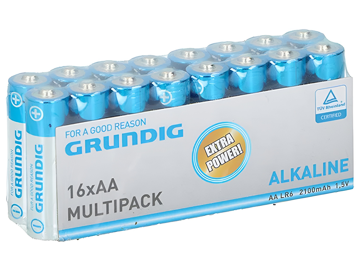 Grundig AA Batterijen - Set van 16