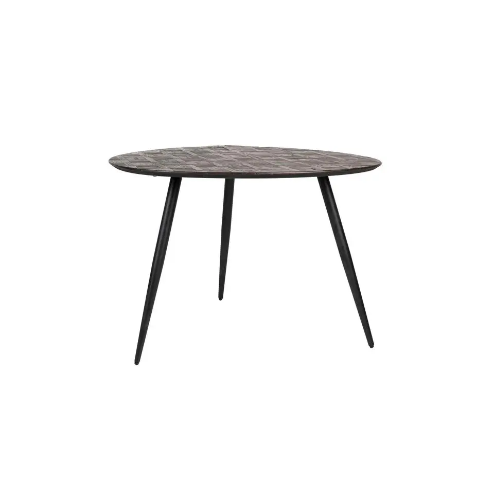 Housecraft Webster Eettafel Rond Hout 180x90 cm Bruin