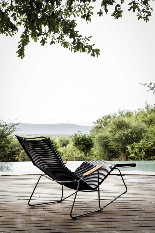 Houe Click Sunrocker ligstoel Olive Green