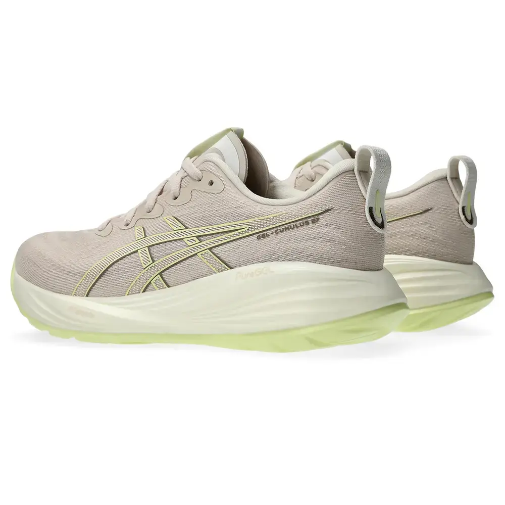 ASICS Gel-Cumulus 27 Hardloopschoenen Beige/Geel Dames