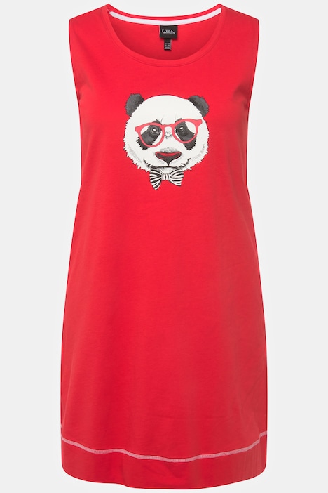 Longtop, Panda, Rundhals, ärmellos
