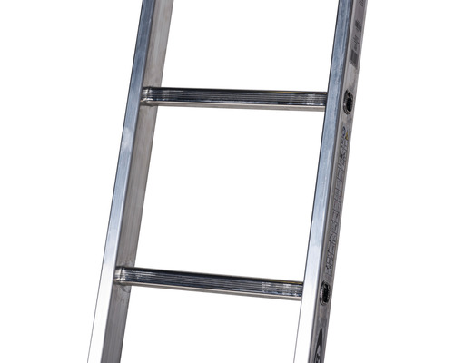 WERNER Aluminium schuifladder, 2-delig, 2 x 12 sporten, werkhoogte 6,1 m