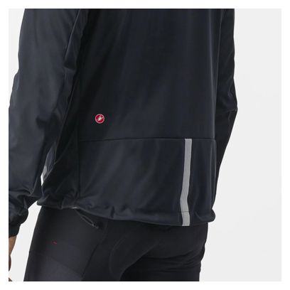 Veste Manches Longues Castelli Trail Hoodie Noir