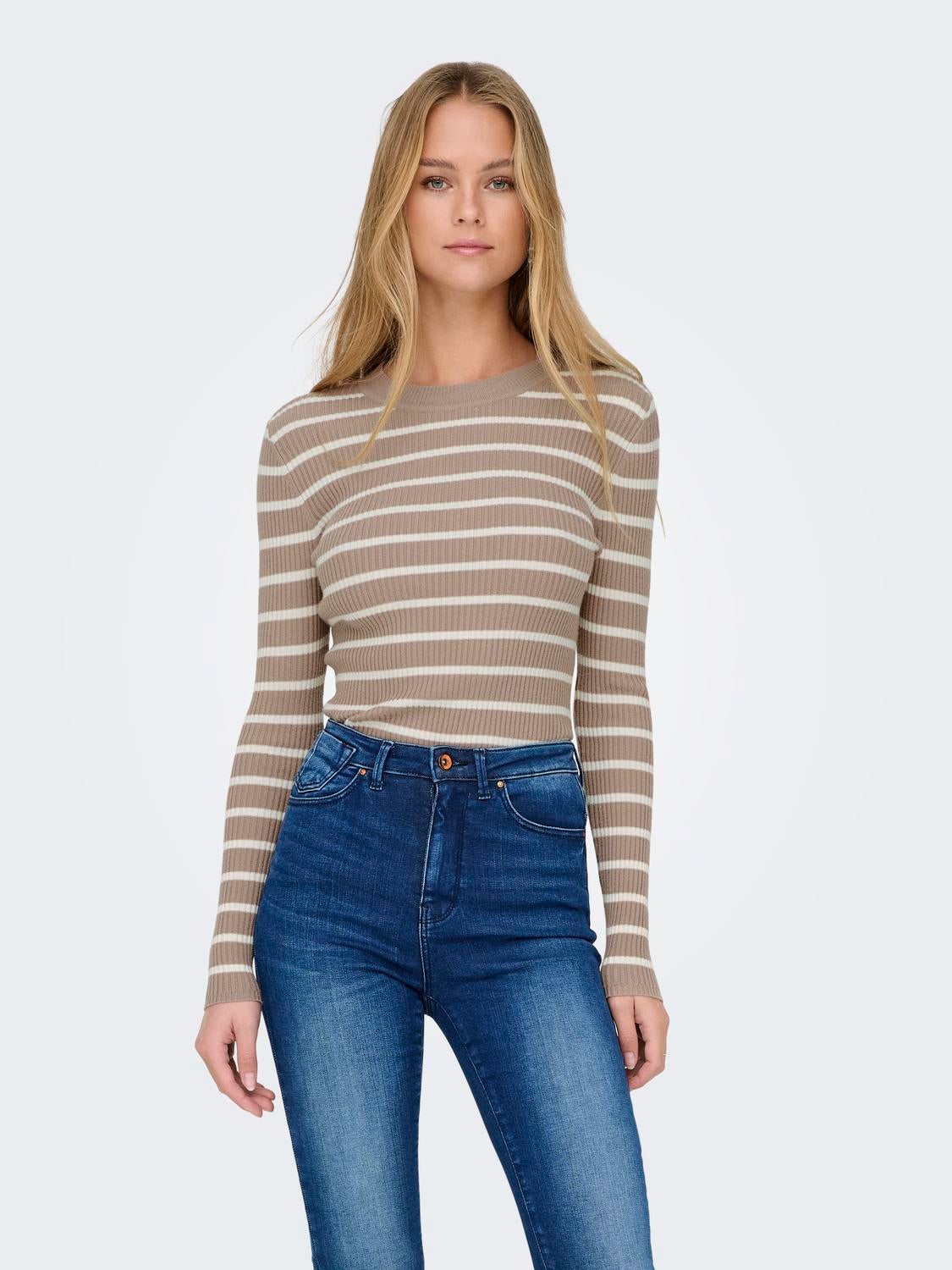 ONLLOUISA Strickpullover Mocha Meringue