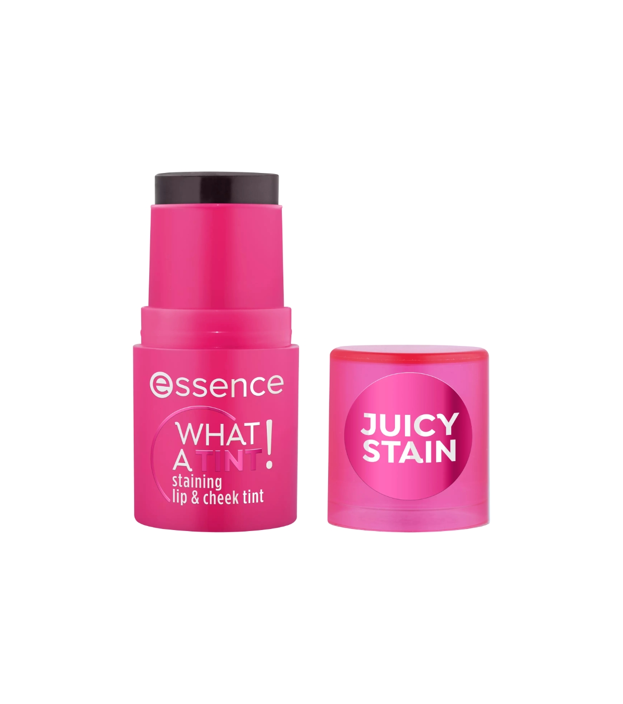 essence - Batom em bastão para lábios e bochechas What a Tint! - 10: Raspberry Vibes