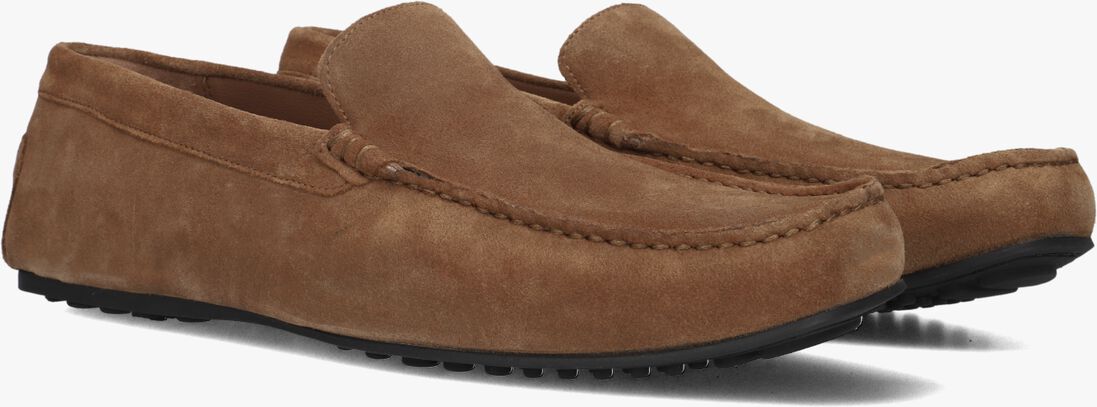 cognac stefano lauran mocassins 2 gesp bio slipper