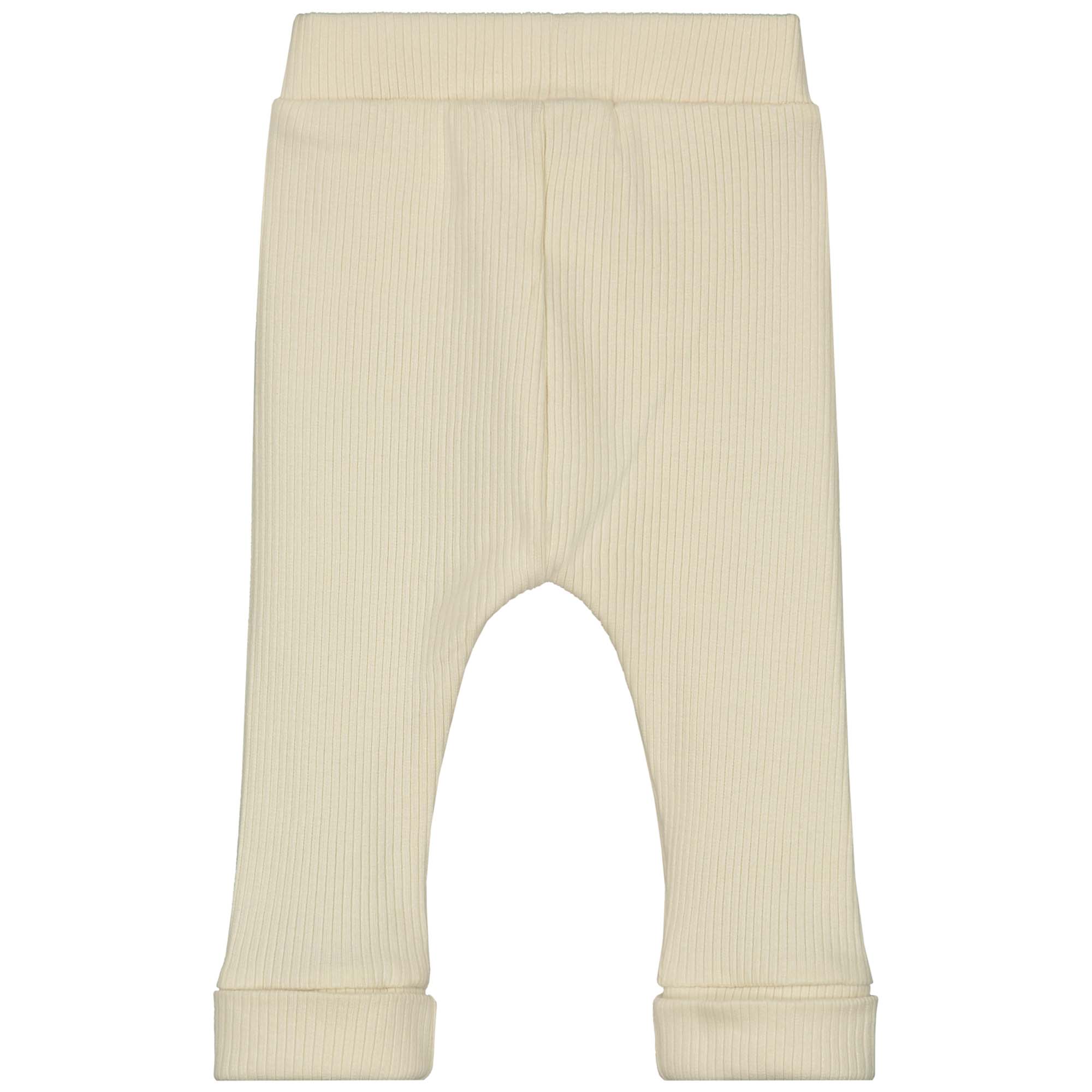 Prénatal newborn broek rib  effen beige