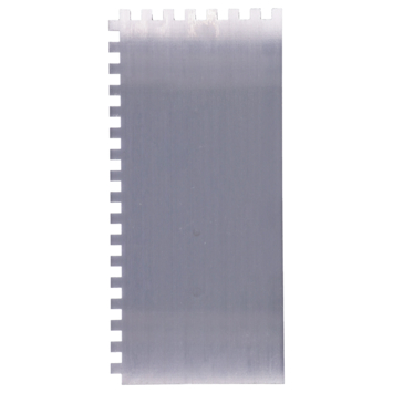 Suki plakspaan rvs hout handv tand 8mm