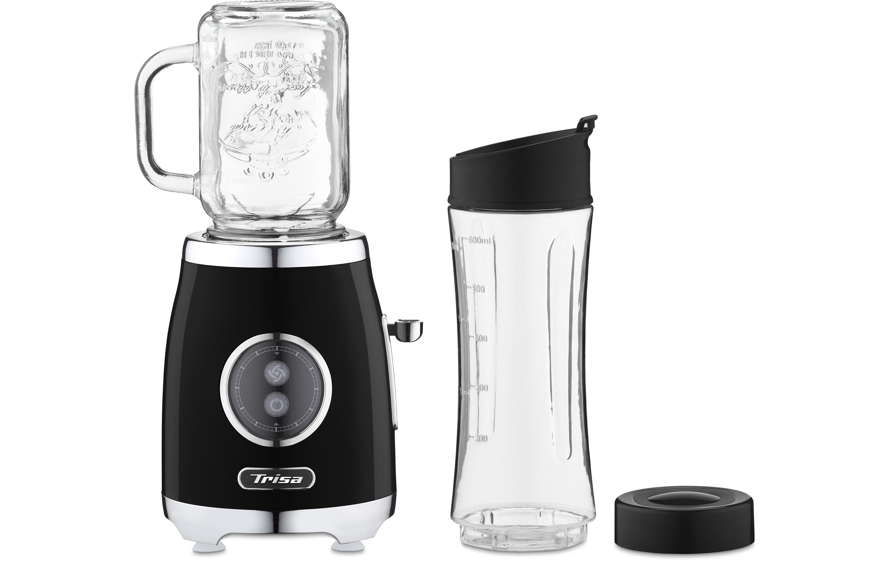Standmixer Mix 'n' Joy SchwarzBlender mit Glaskrug und Edelstahlklinge