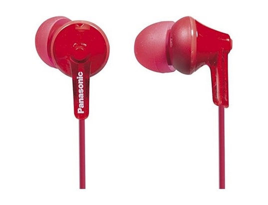 PANASONIC - Casque RP-HJE125E in-ear Rouge