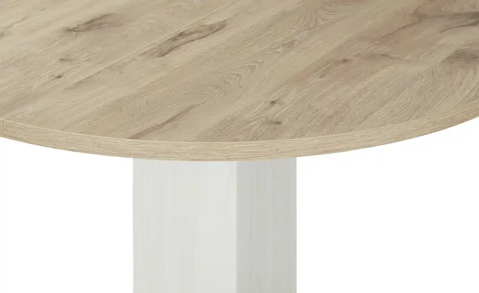 Esstisch ausziehbar Tap 110 cm (rund) Eiche (Nachbildung)
