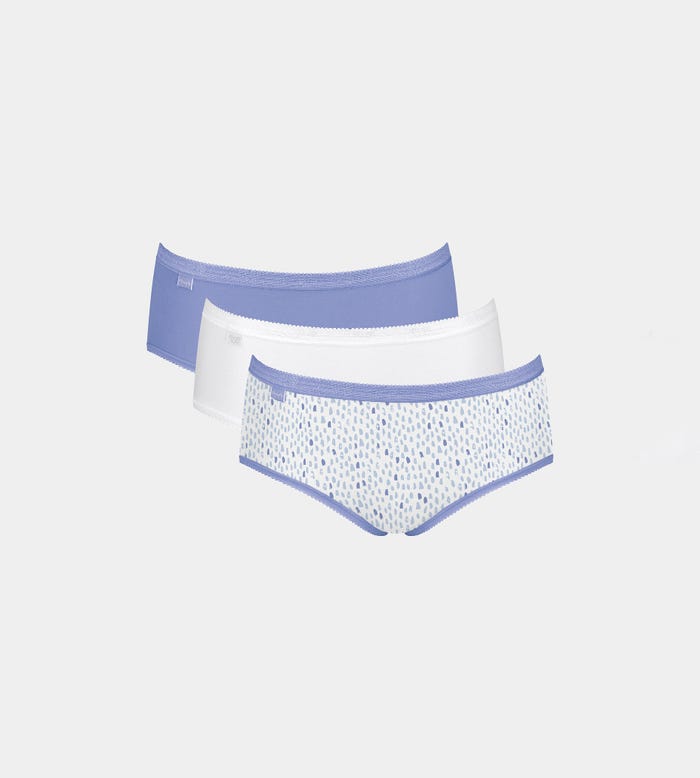 sloggi-3-pack slips Basic Plus Midi - sloggi
