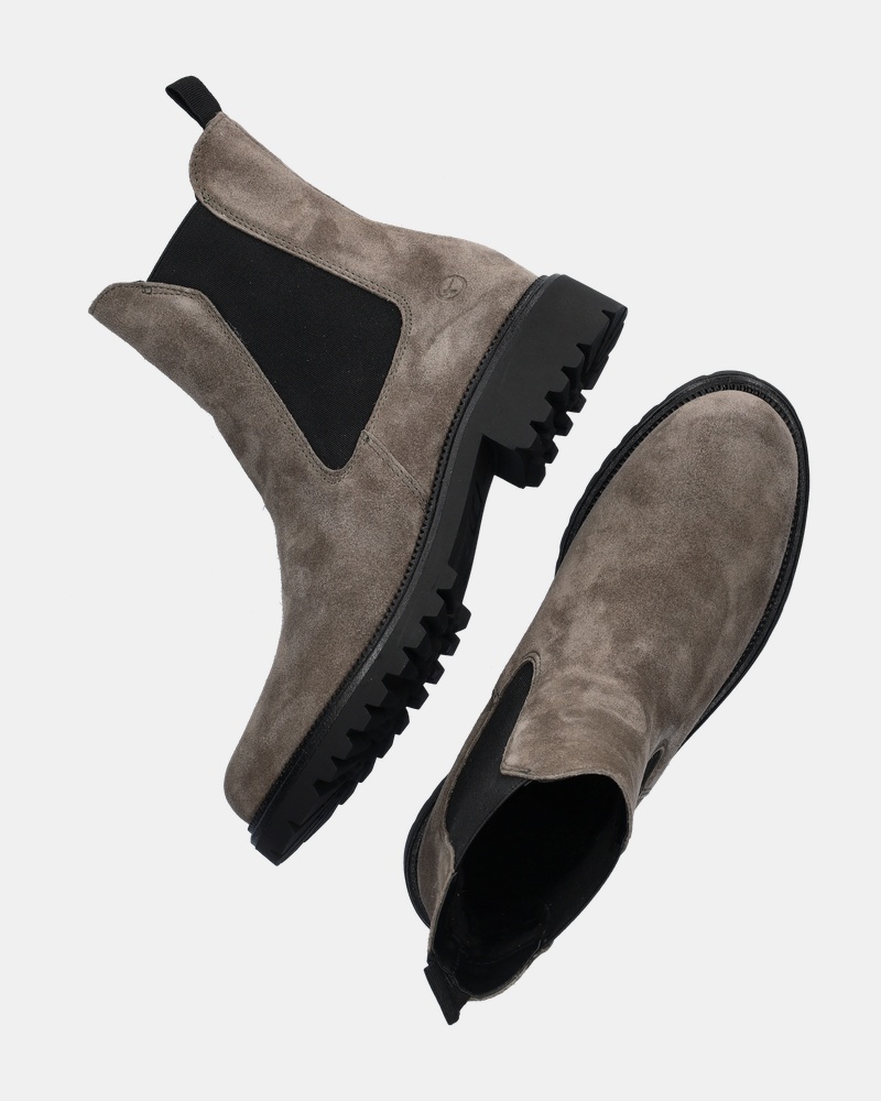 Tamaris Chelseaboots  - grijs