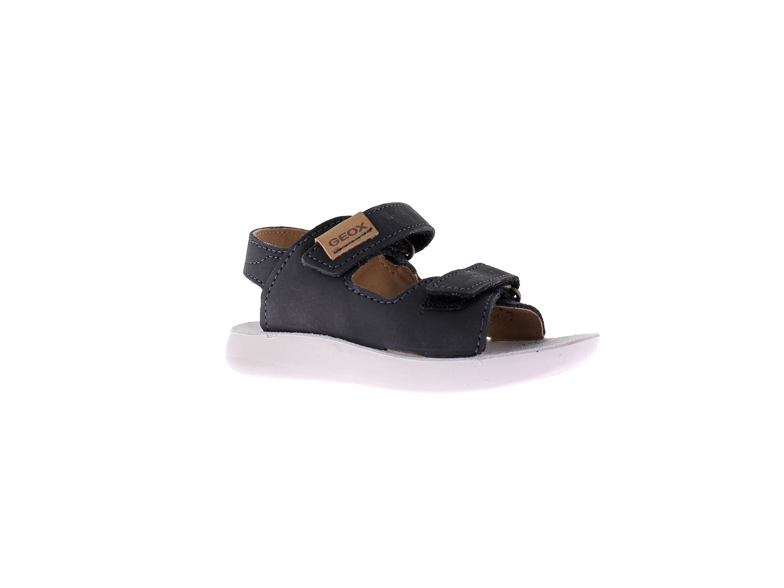 Geox-SANDAL LIGHTFLOPPY B455SB Cuir Marine