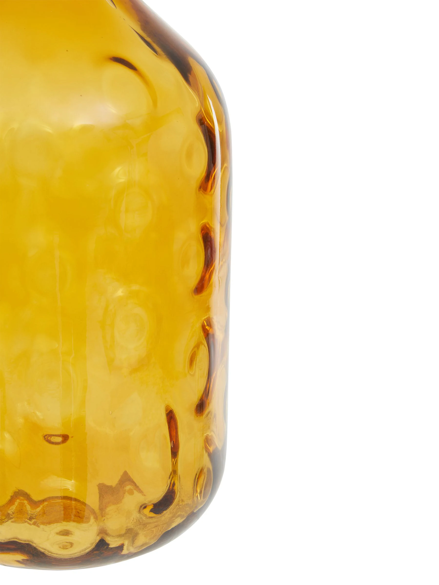 Fifty Five South Huda Tall Glass Bottle Vase