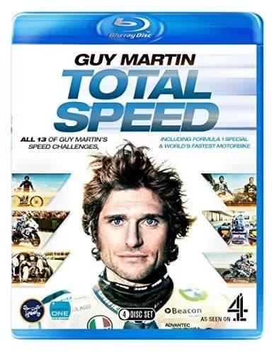 Guy Martin: Total Speed Boxset (series 1/2/3 and F1 Special) [Blu-ray] [DVD] Region 2 (Brand New)