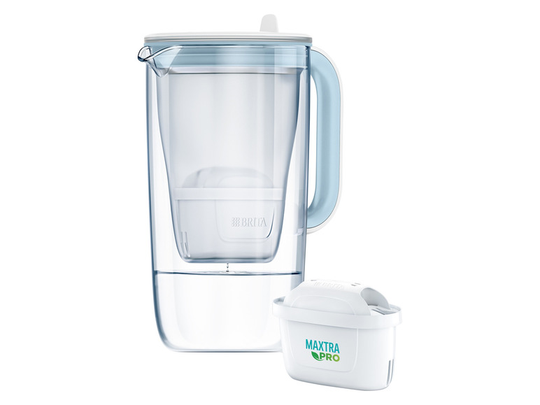 Glazen karaf met MAXTRA PRO ALL-IN-1 filterpatroon