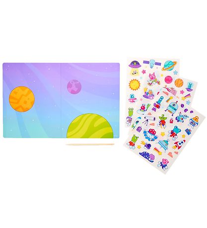 Ooly Aufkleber-Set - Set the Scene - Galaxy Buddies