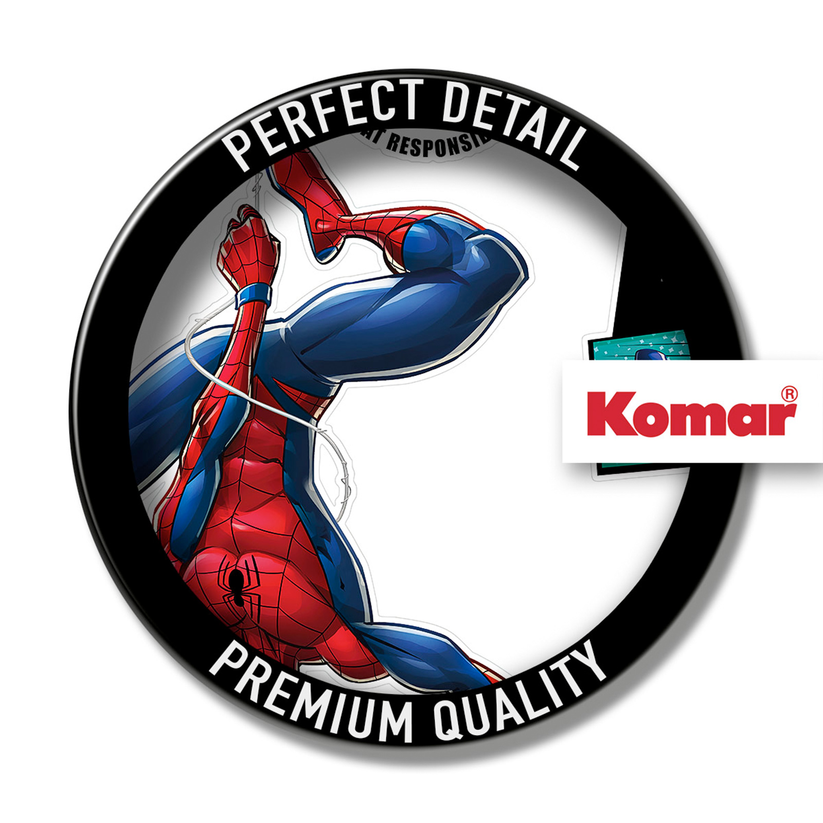 Wandtattoo SPIDER MAN WEB HEAD - 100x70 cm