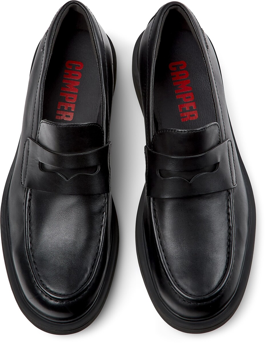 CAMPER<br>Mocassins em couro Norman