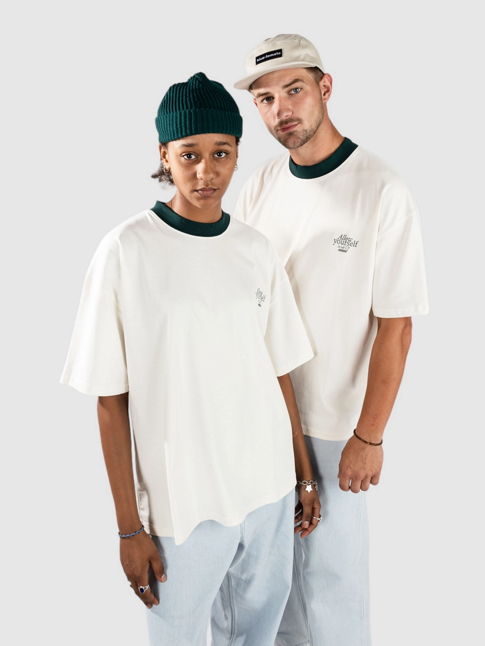 Woodbird Bose Eat T-Shirt off white