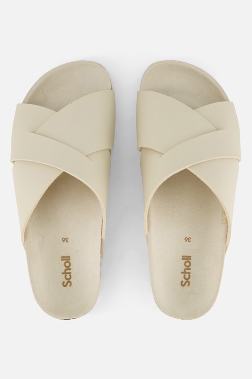 Scholl Vivian Sandalen wit Synthetisch