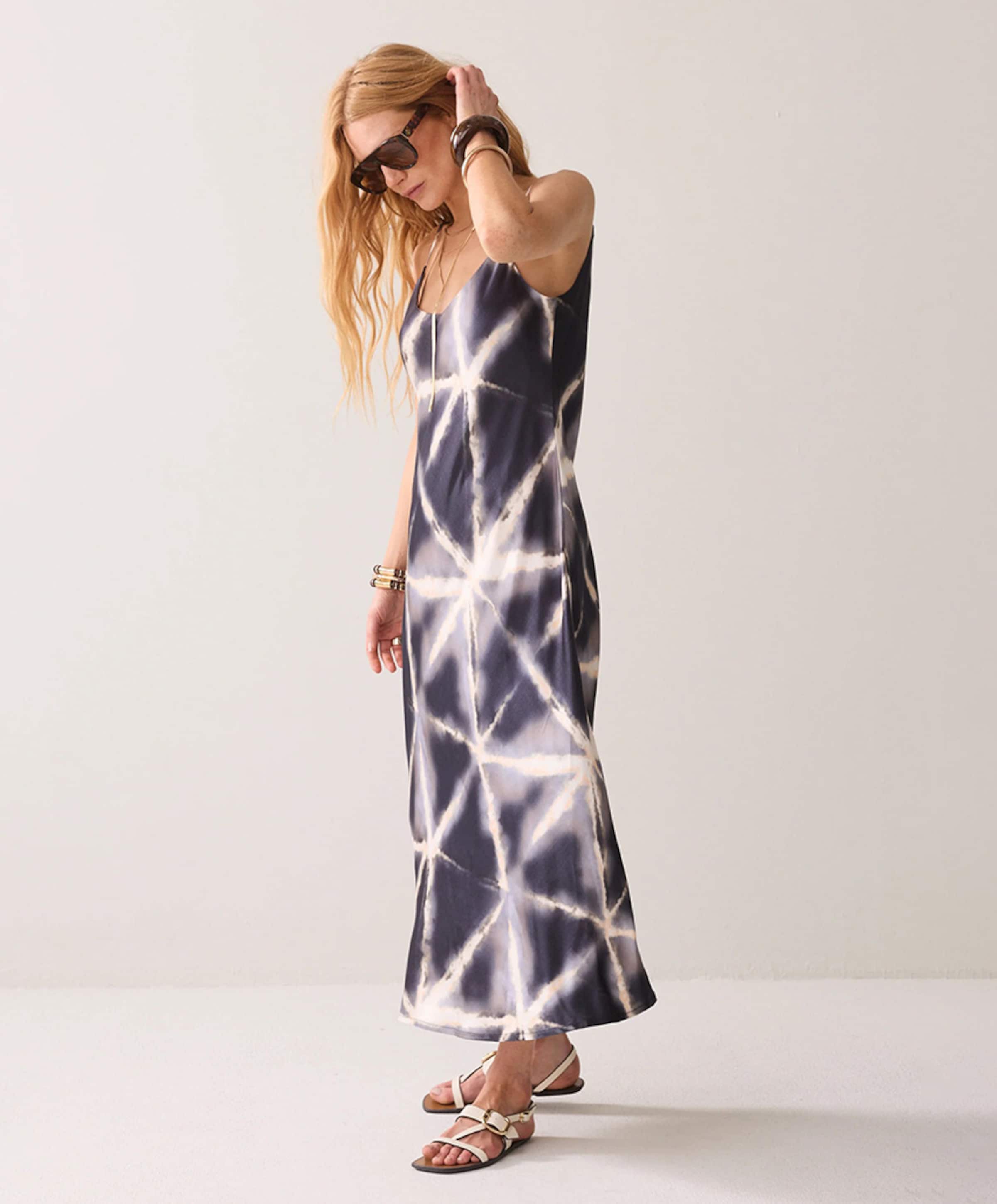 Summum Woman Dames jurk blauw