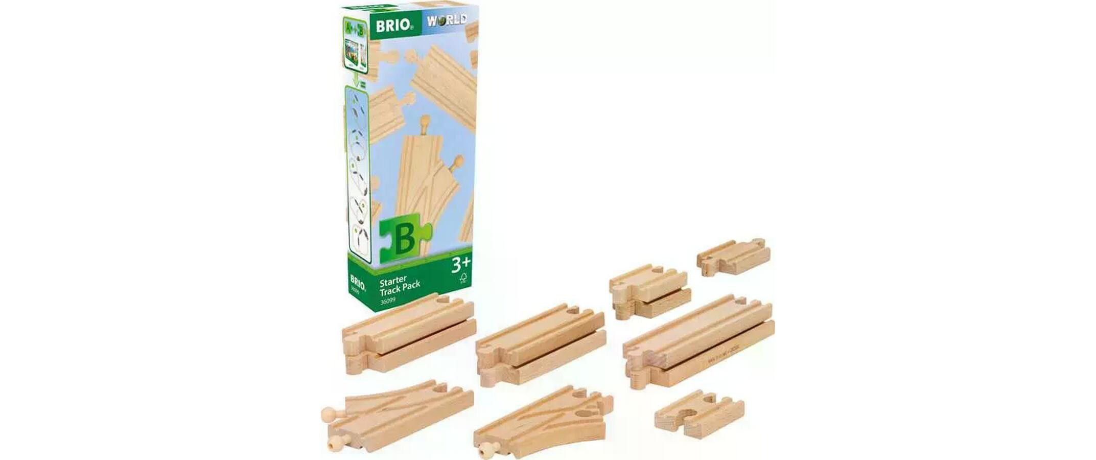 BRIO World Starter Track PackHolzschienenset