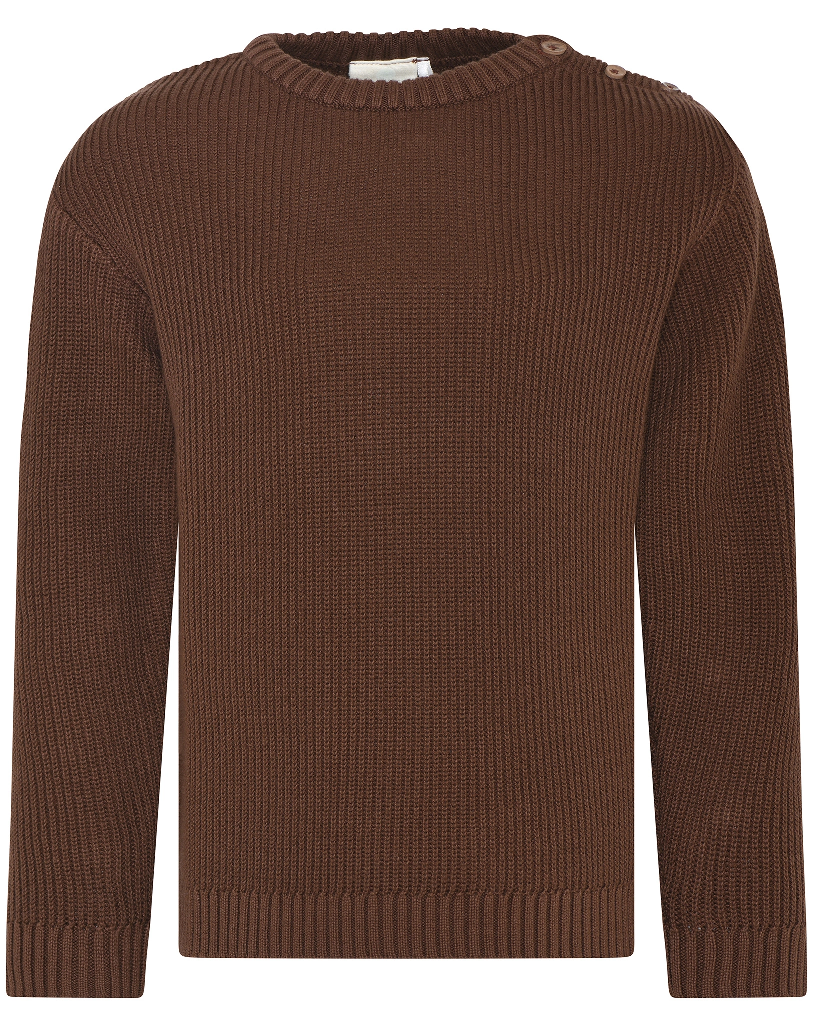 Strickpullover STRUCTURE in chestnut