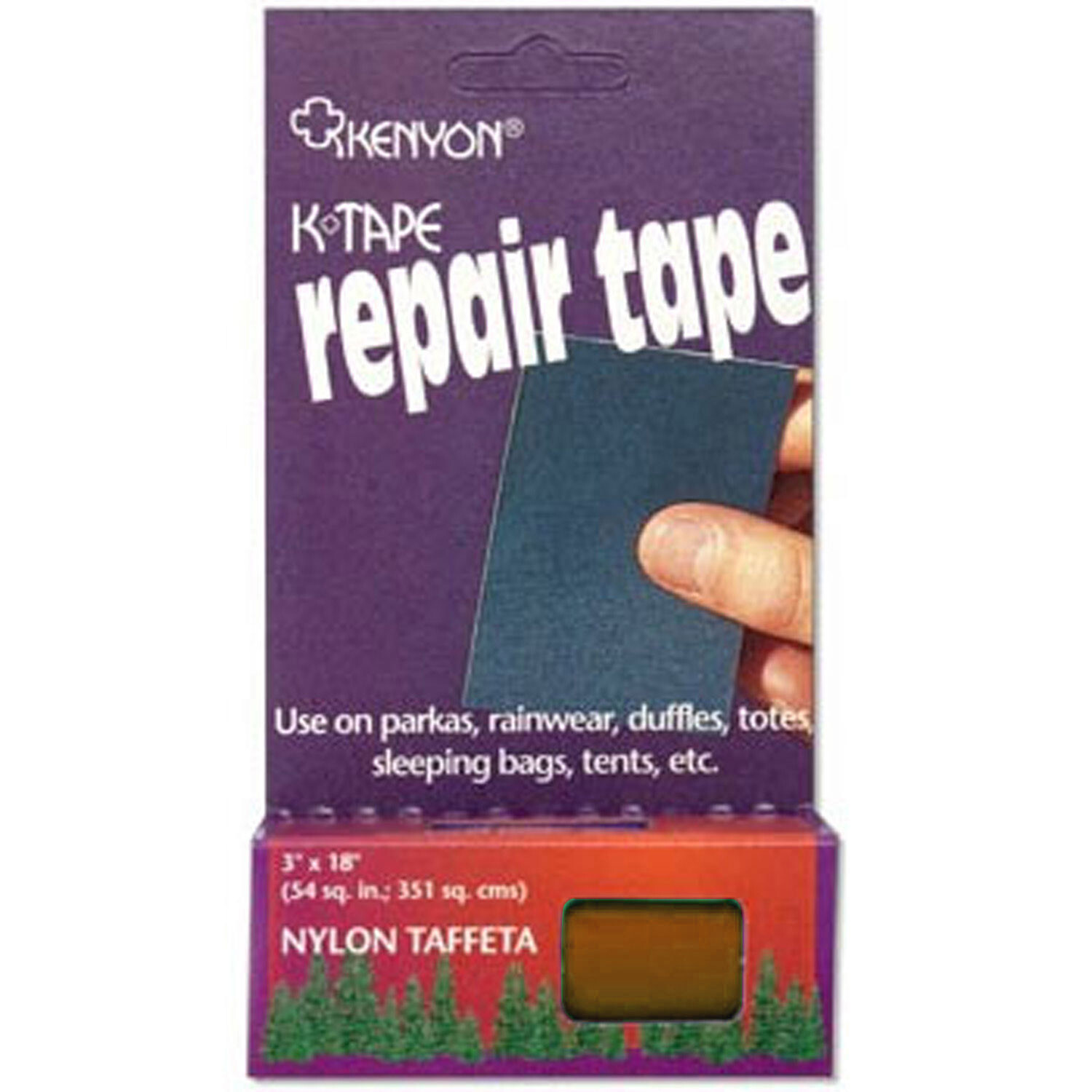 Kenyon Repair tape Ripstop 3x18\