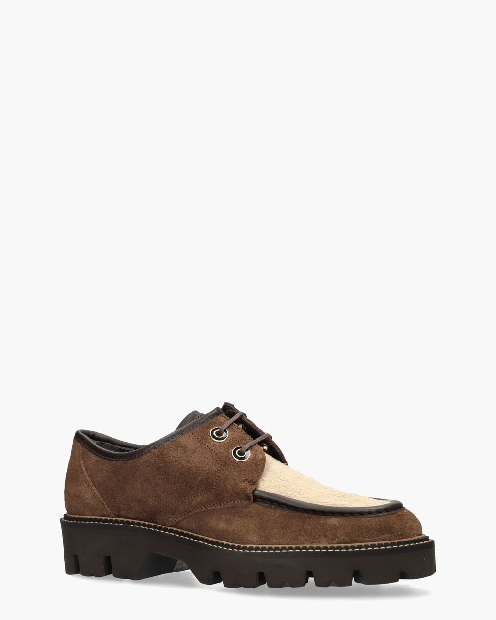 Pertini 33037 Brown Dames Veterschoenen