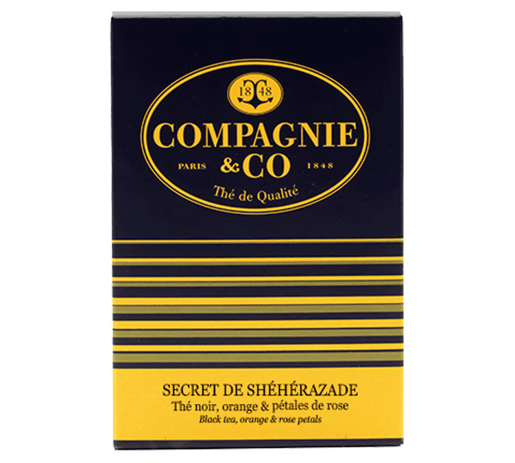 Thé noir Secret de Shéhérazade - 25 Berlingo® - COMPAGNIE & CO