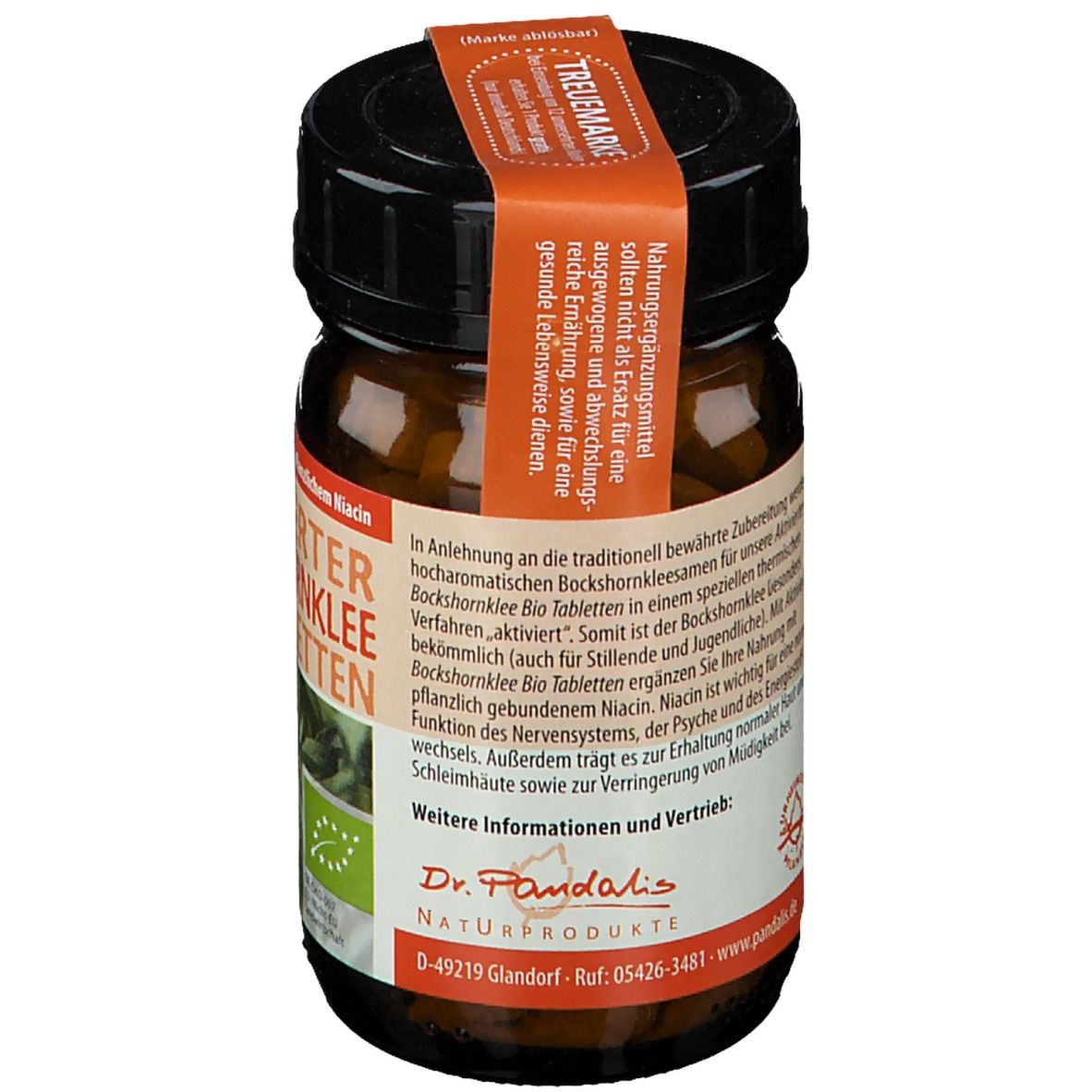Dr. Pandalis Aktivierter Bockshornklee BIO Tabletten