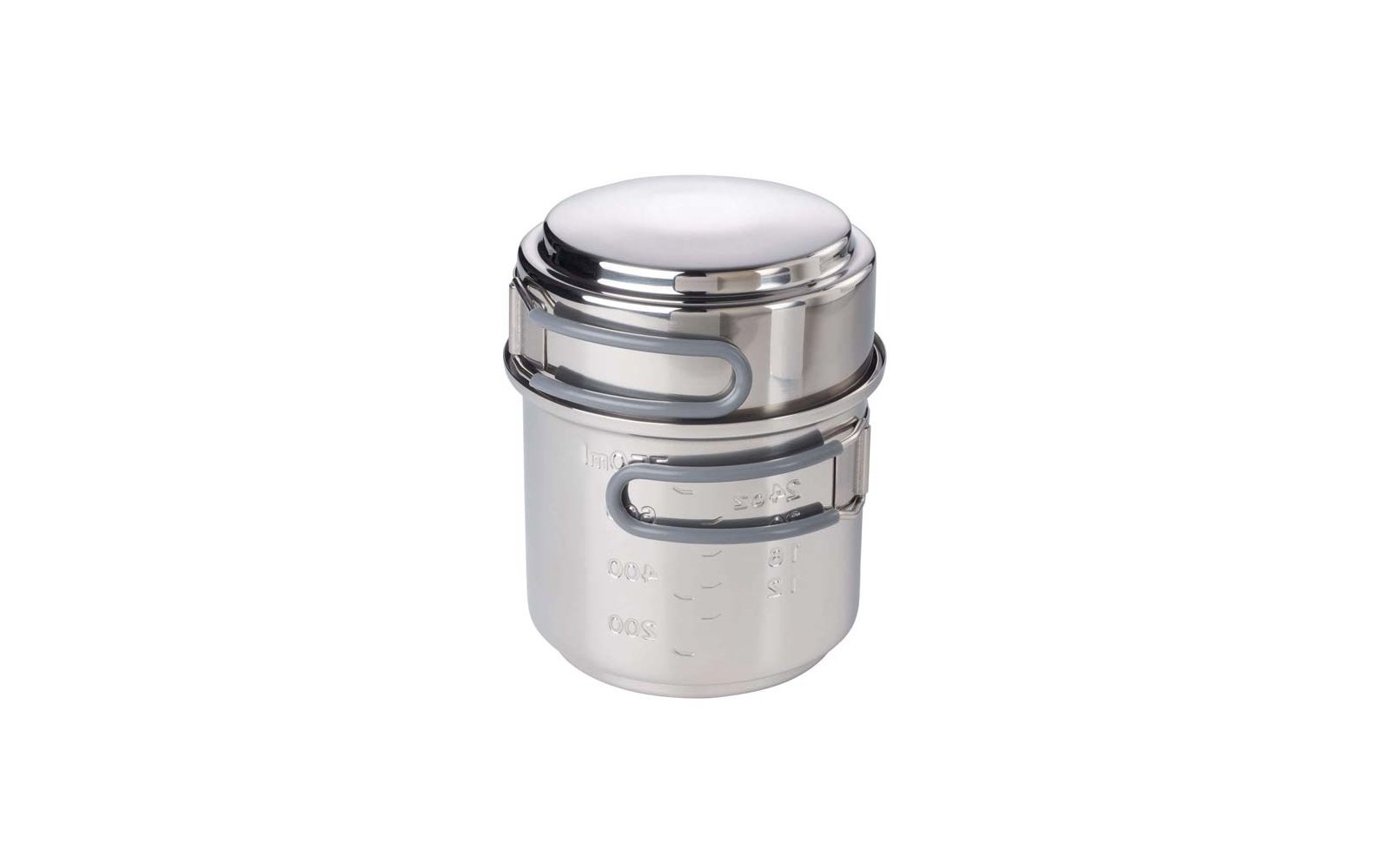 Esbit Spiritus-Kochset, 470 ml / 985 ml 18/8 Edelstahl