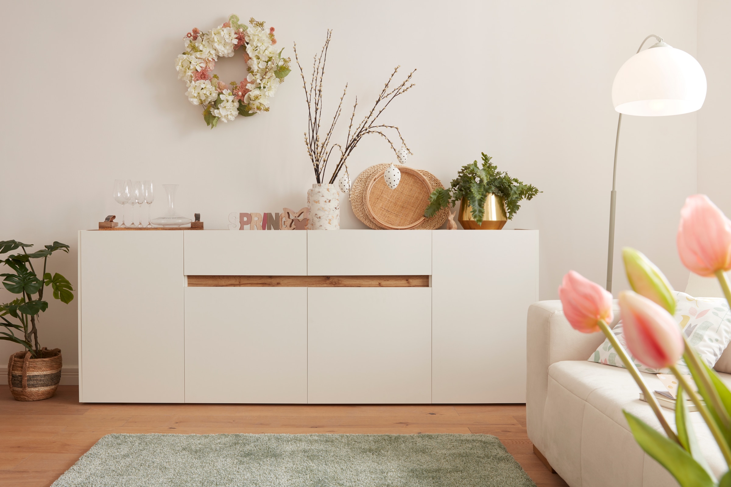 INOSIGN Sideboard »City/Giron, moderner Schrank, Kommode, Stauraumschrank« zeitlos, modern, ausreichend Stauraum, vielseitig einsetzbar