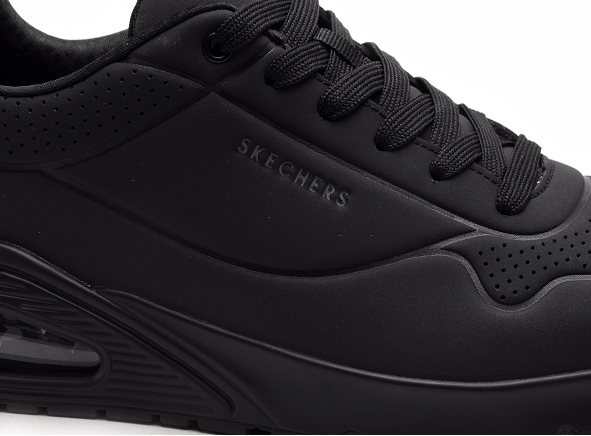 Skechers basses homme unostand 52458 noir