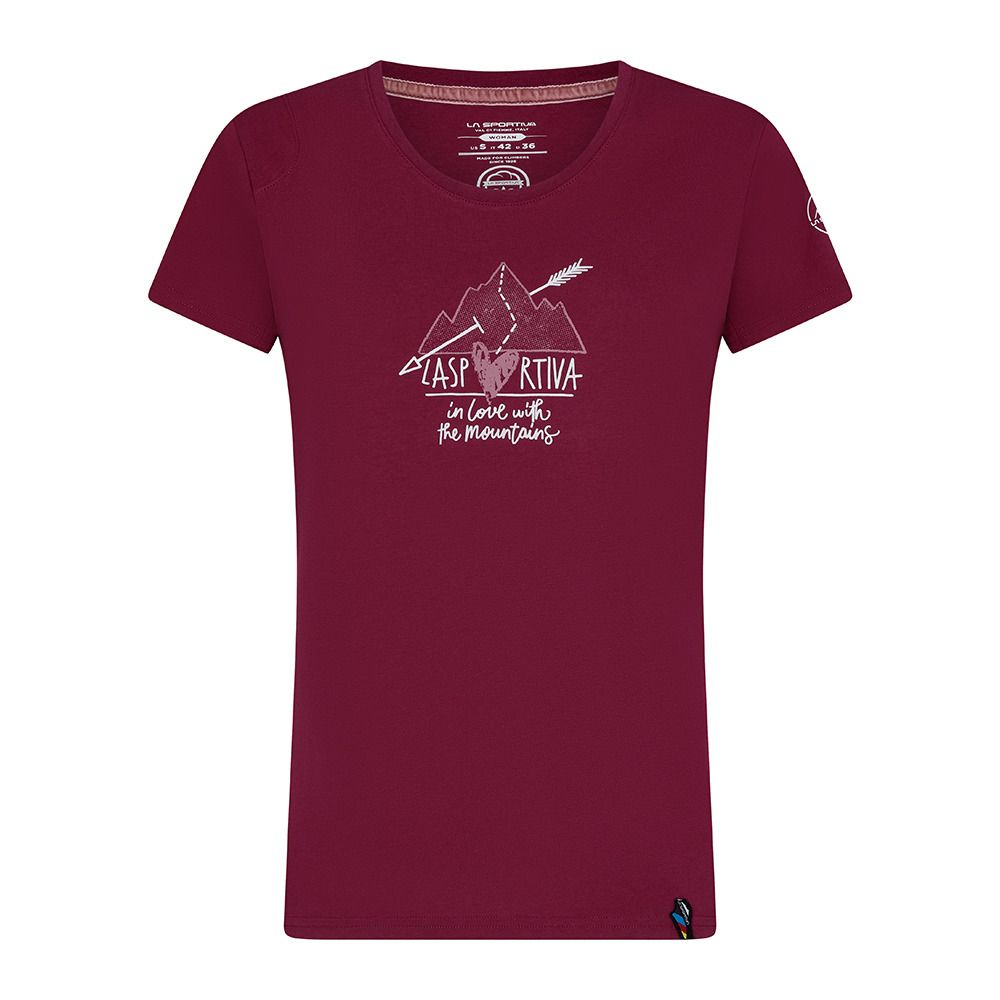 La Sportiva ALAKAY - Tee-shirt Femme red plum