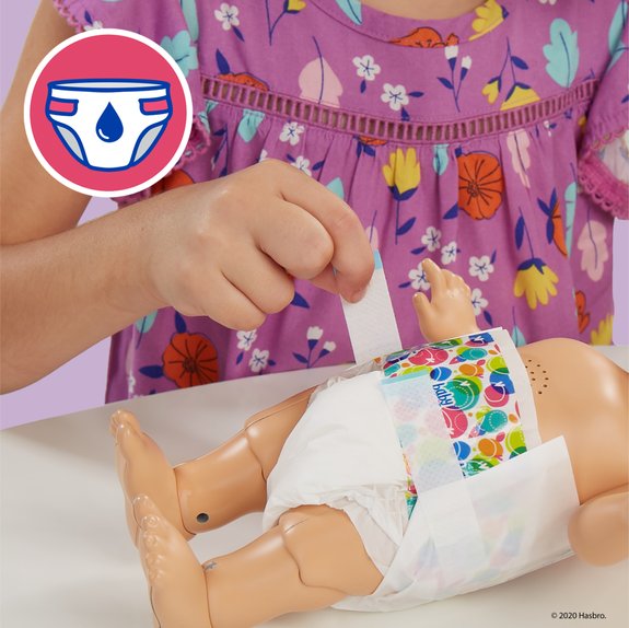 Poupée Baby Alive sautille blonde