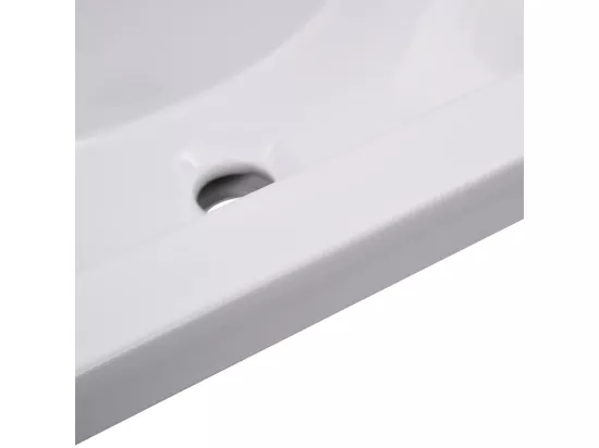 Ensemble de meubles de salle de bain Noir Aggloméré