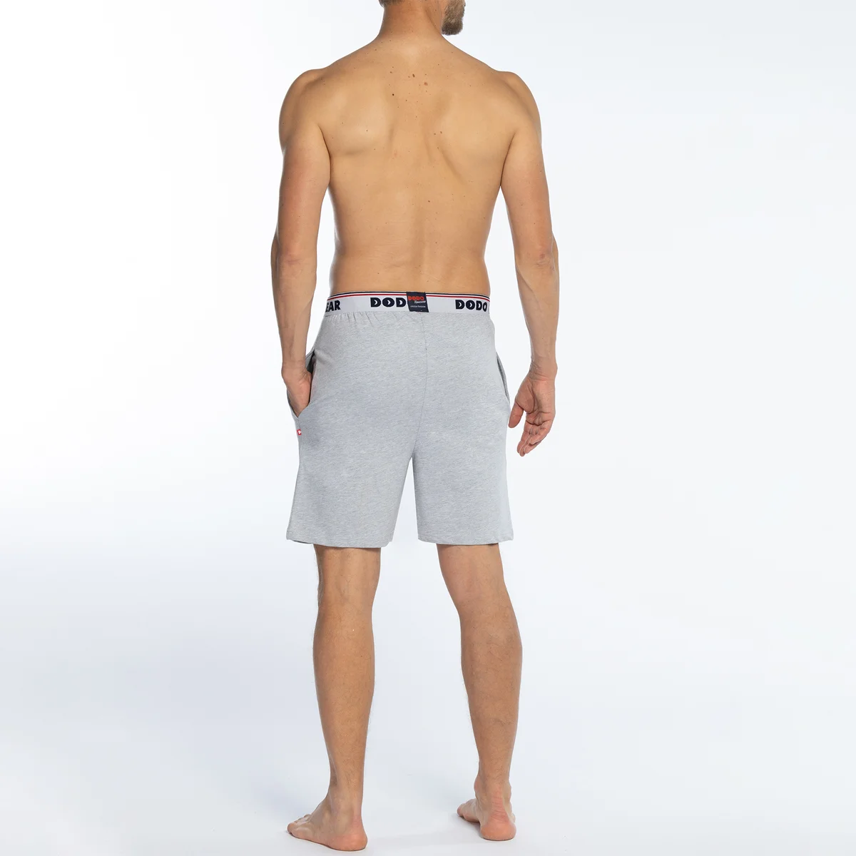 Short homme PURE gris chiné