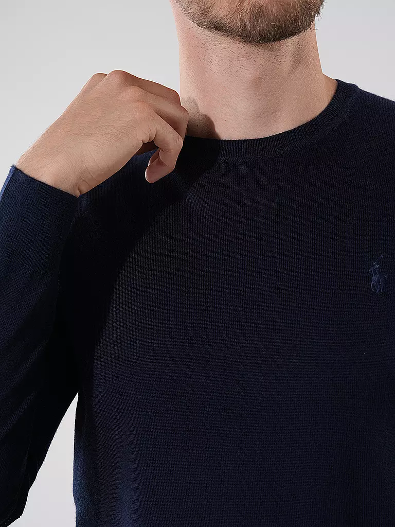 POLO RALPH LAUREN Pullover Slim Fit dunkelblau