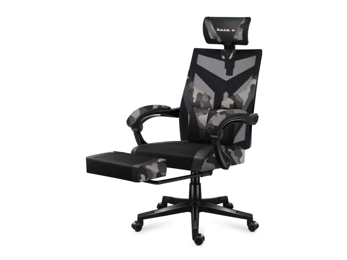 Huzaro Combat 5.0, PC gamingstol, 140 kg, Trådsæde, Ryglæn i net, PC, 610 x 610 mm