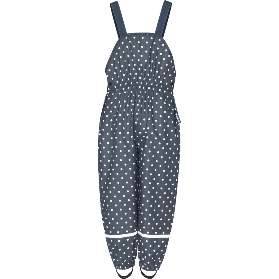 Playshoes Regenlatzhose Punkte marine