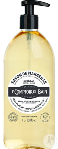 Le Comptoir Du Bain Savon Liquide Surgras Flacon 1l