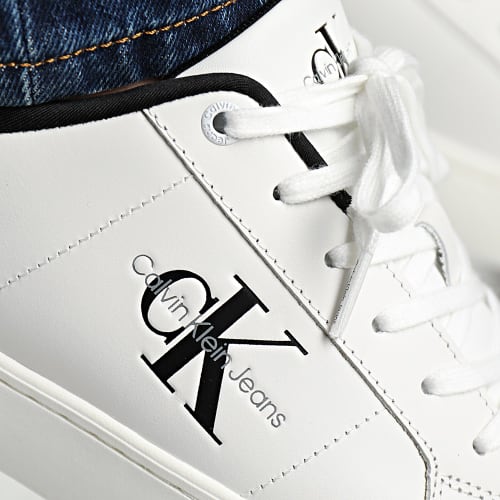 Baskets Classic Cupsole Low Leather 0864 Bright White Black