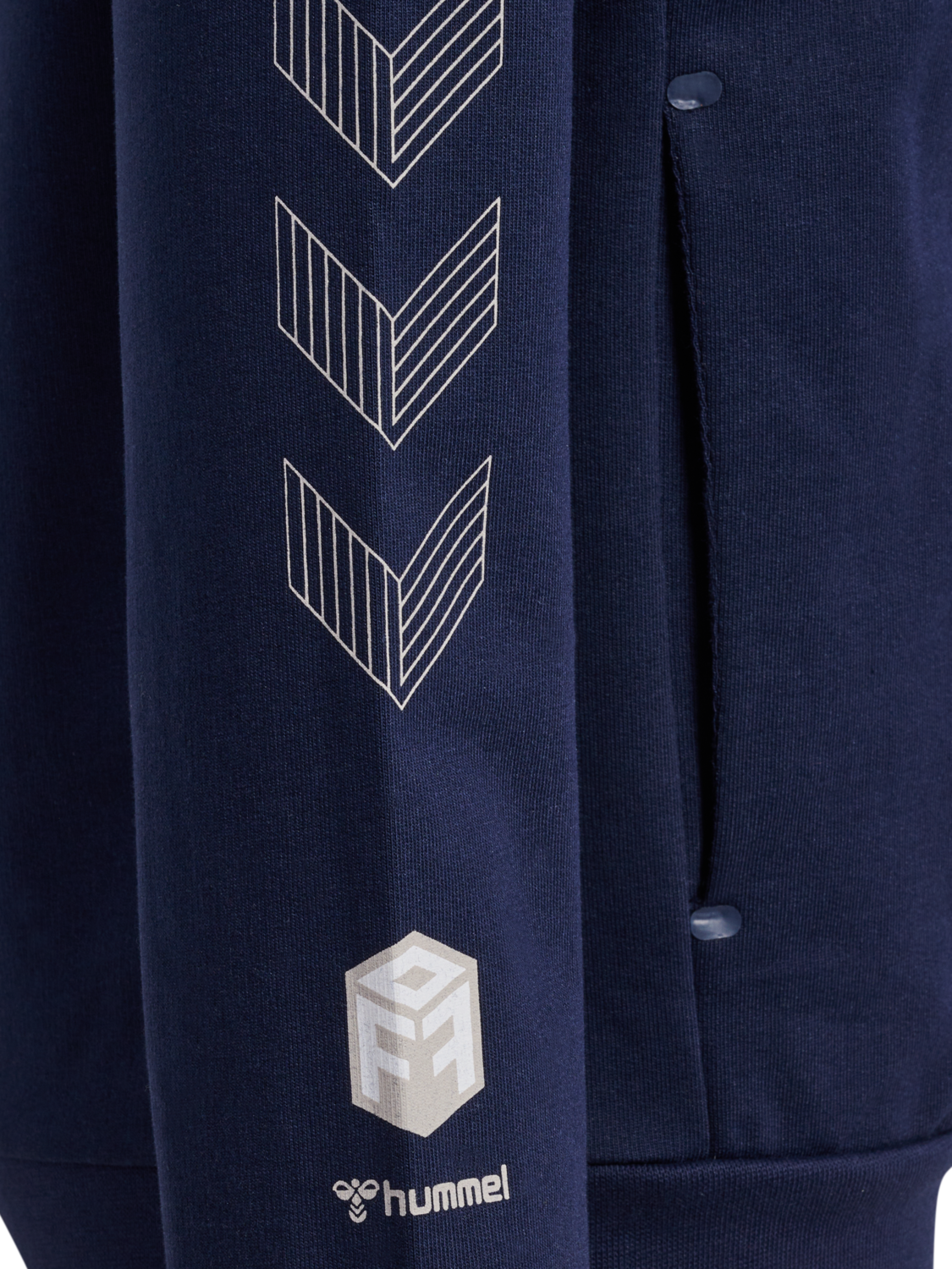 hmlMOVE GRID COTTON ZIP HOODIE KIDS